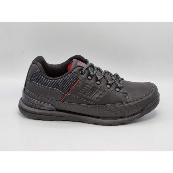 Męskie adidasy, półbuty sportowe Badoxx 7709 czarno-czerwone - 1