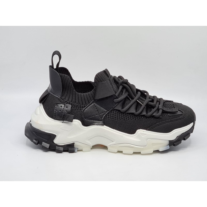 Czarne sneakersy damskie SeaStar BL272 - 1