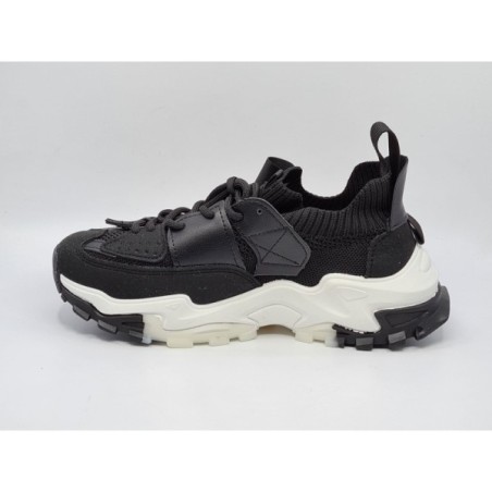 Czarne sneakersy damskie SeaStar BL272 - 3