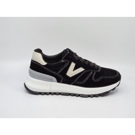 Czarne sneakersy, adidasy sportowe młodzieżowe Fashion - 1