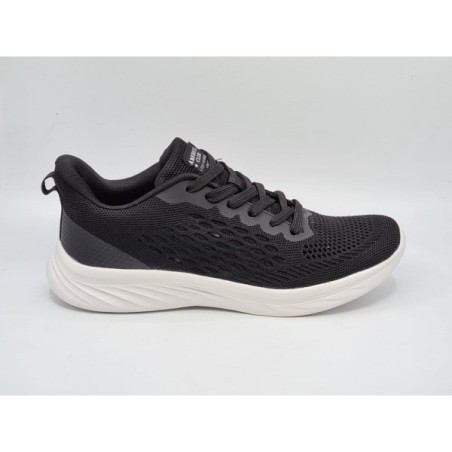 Lekkie damskie adidasy sportowe American Club HA 54/22 czarne - 1