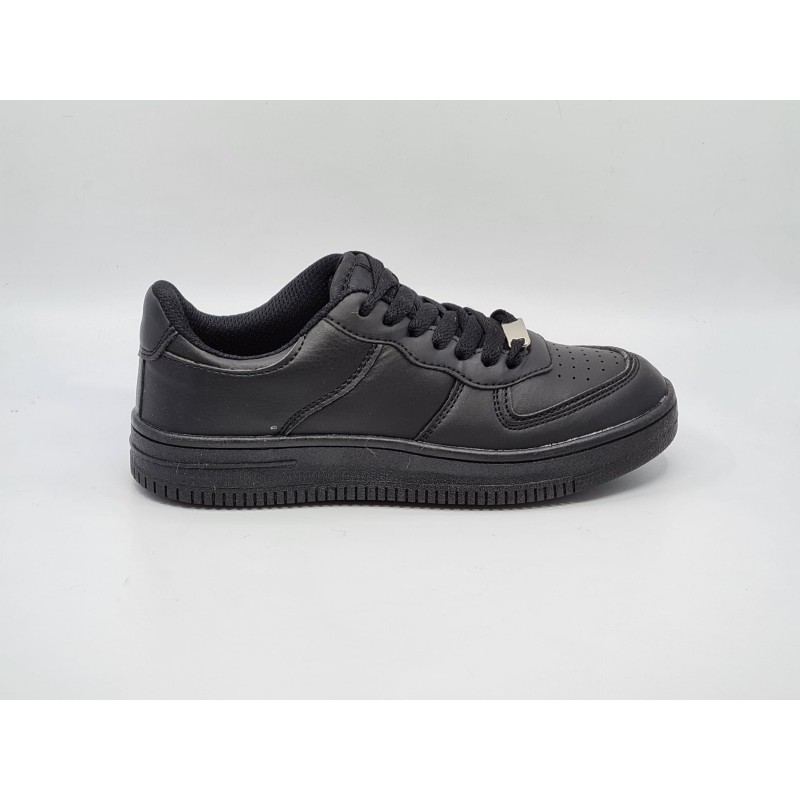 Sneakersy, adidasy sportowe damskie American Club ES 83/22 czarne - 1