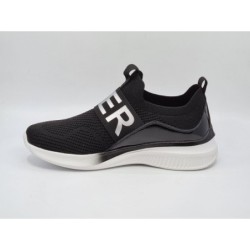 Lekkie wsuwane sneakersy sportowe damskie Vinceza 8774 czarne - 3