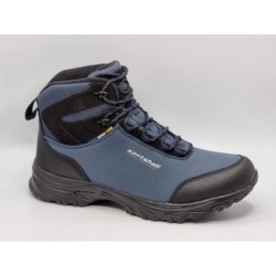 Młodzieżowe trapery, trekingi Softshell AMERICAN WT59/23 granatowe - 2
