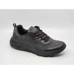 Czarno/szare adidasy sportowe damskie American Club HA 12/21 - 8