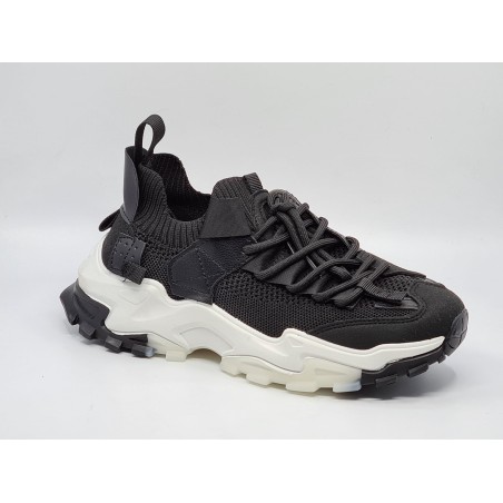 Czarne sneakersy damskie SeaStar BL272 - 5