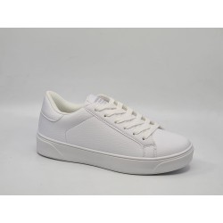 Białe adidasy, sneakersy sportowe damskie American Club ES 84/22 - 5