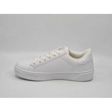 Białe adidasy, sneakersy sportowe damskie American Club ES 84/22 - 6