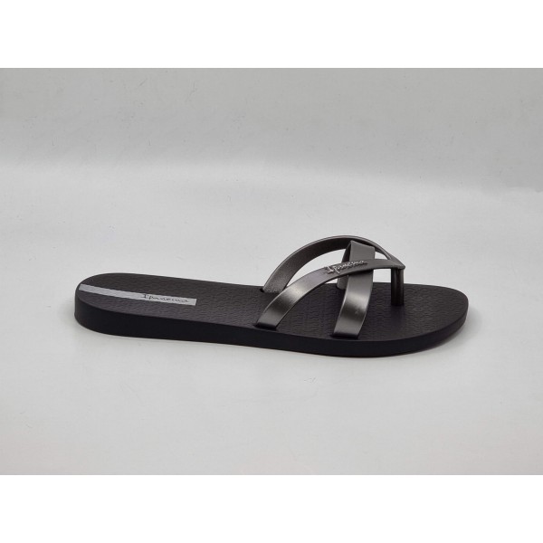 Damskie japonki Ipanema 81805 czarny/srebrny - 1