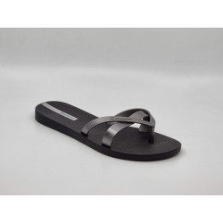 Damskie japonki Ipanema 81805 czarny/srebrny - 2