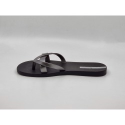 Damskie japonki Ipanema 81805 czarny/srebrny - 3