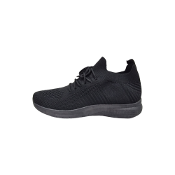 Czarne lekkie sneakersy sportowe buty News 4754 - 3