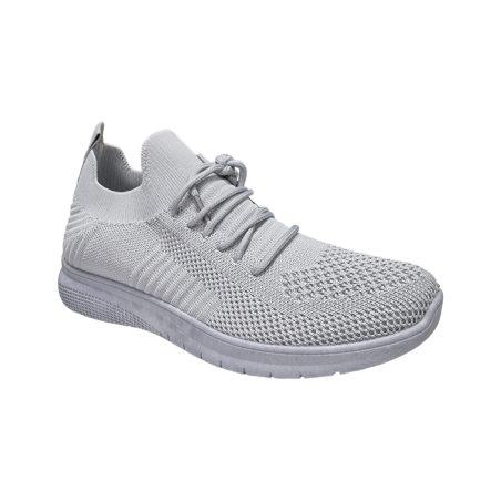 Szare lekkie sneakersy, sportowe buty News 4754 - 2