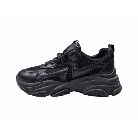 Czarne sneakersy, adidasy damskie sportowe Vinceza 13577 - 3
