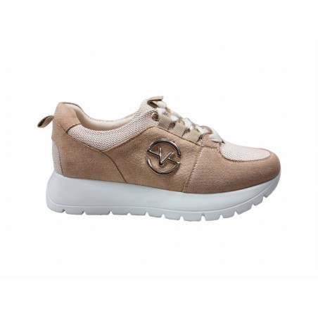 Beżowe sneakersy, półbuty damskie Vinceza 10924 - 1