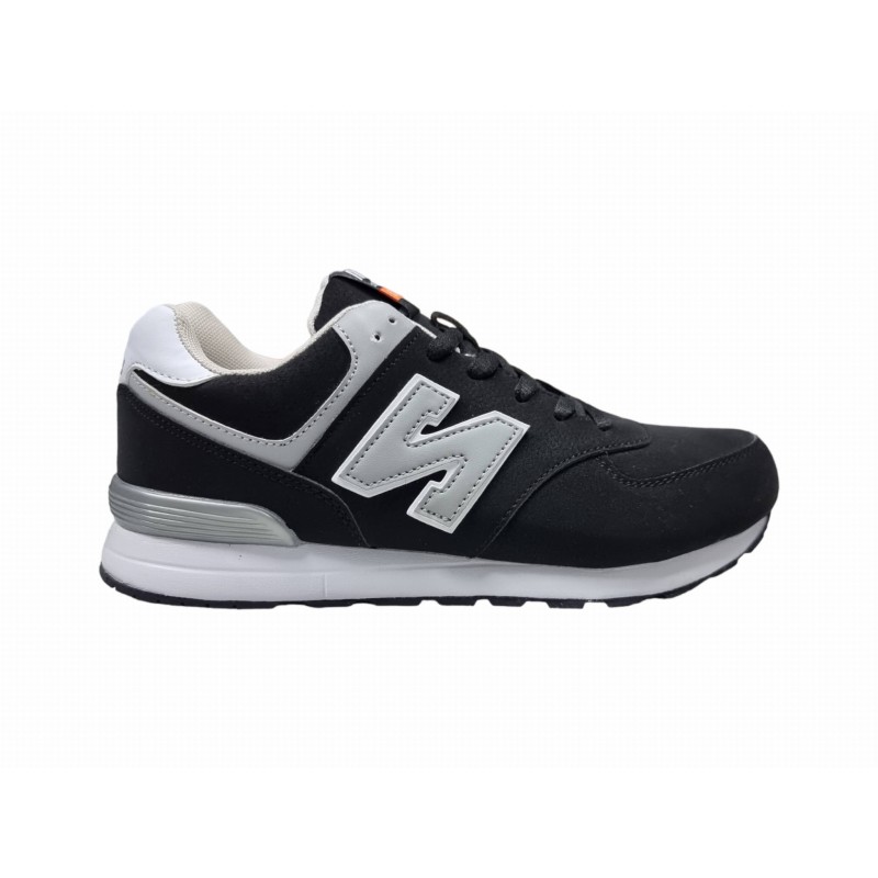 Czarne sneakersy, adidasy damskie New Kaleifang - 1