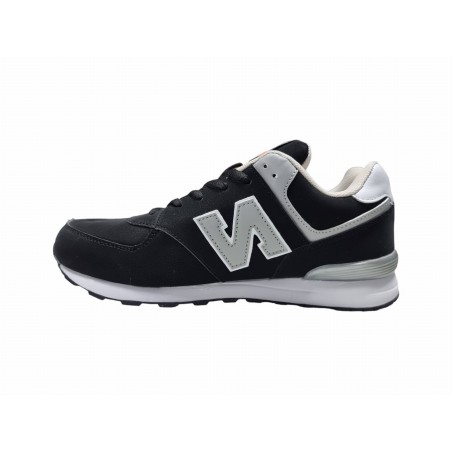 Czarne sneakersy, adidasy damskie New Kaleifang - 3