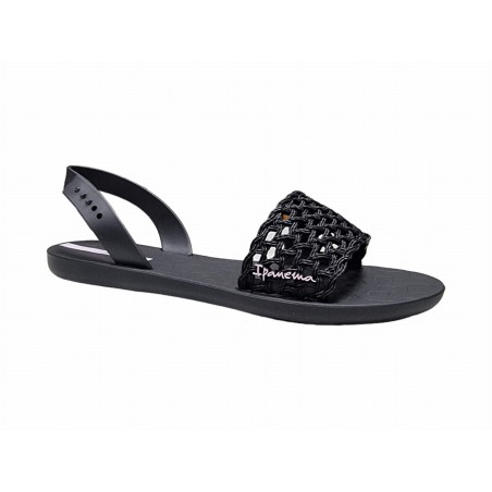 Czarne sandały damskie Ipanema 82855 - 2