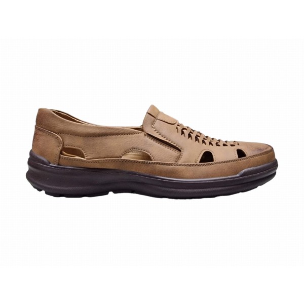Letnie półbuty męskie Comjeans 9937 camel - 1