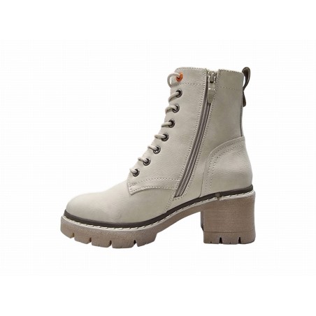 Botki damskie na obcasie Goodin WL60 Ice - 3