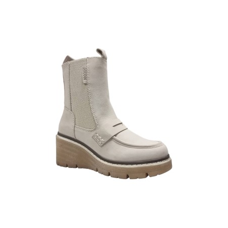 Botki damskie na koturnie Goodin WL58 Ice - 2