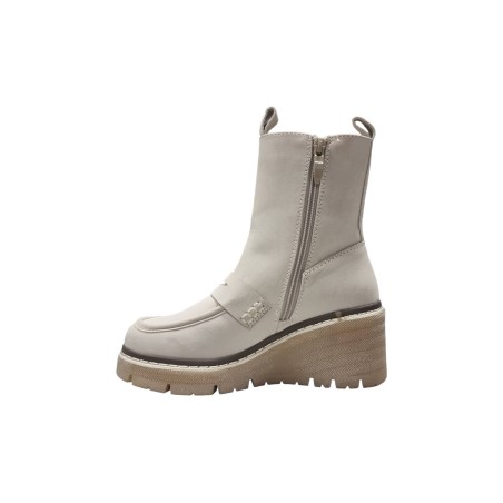 Botki damskie na koturnie Goodin WL58 Ice - 3