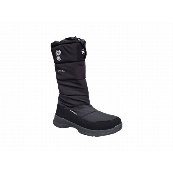 Czarne śniegowce damskie z membraną softshell American SN11/23 - 1