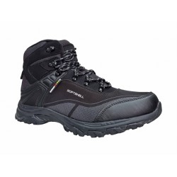 Czarne męskie obuwie trekingowe Softshell American WT111/23 - 2