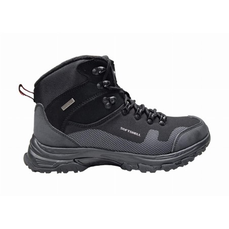 Czarne męskie trekingi Softshell American WT156/23 - 1