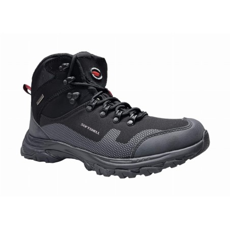 Czarne męskie trekingi Softshell American WT156/23 - 2