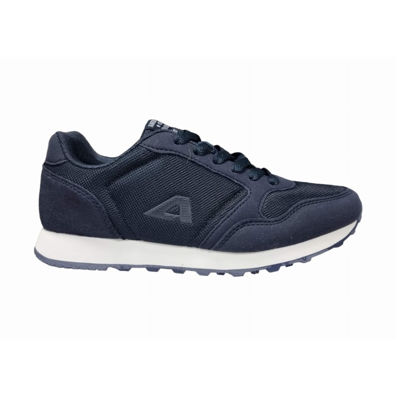 Młodzieżowe sneakersy, adidasy sportowe American Club WT136/23 granatowe - 1