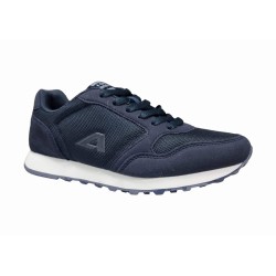Młodzieżowe sneakersy, adidasy sportowe American Club WT136/23 granatowe - 2