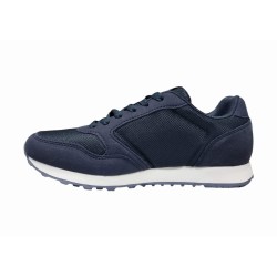 Młodzieżowe sneakersy, adidasy sportowe American Club WT136/23 granatowe - 3