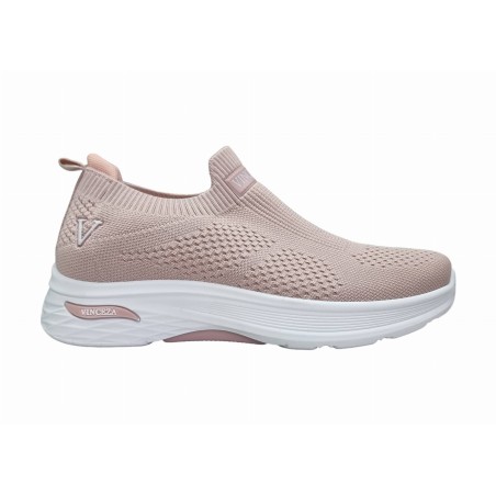 Różowe sportowe wsuwane sneakersy Vinceza 13592 - 1