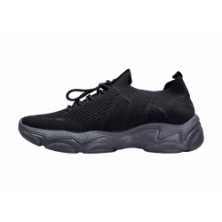 Wsuwane sneakersy, buty sportowe Vinceza 13574 czarne - 3