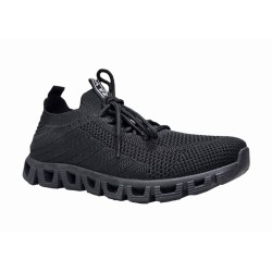 Czarne sportowe sneakersy damskie Vinceza 17295 - 2