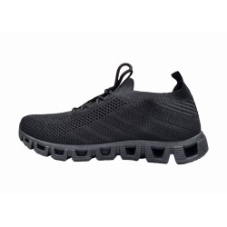 Czarne sportowe sneakersy damskie Vinceza 17295 - 3