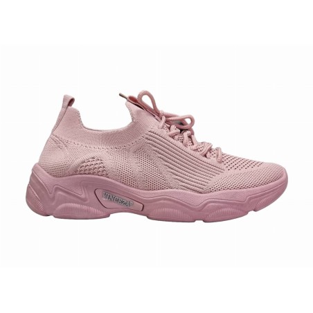 Wsuwane sneakersy, buty sportowe Vinceza 13574 różowe - 1