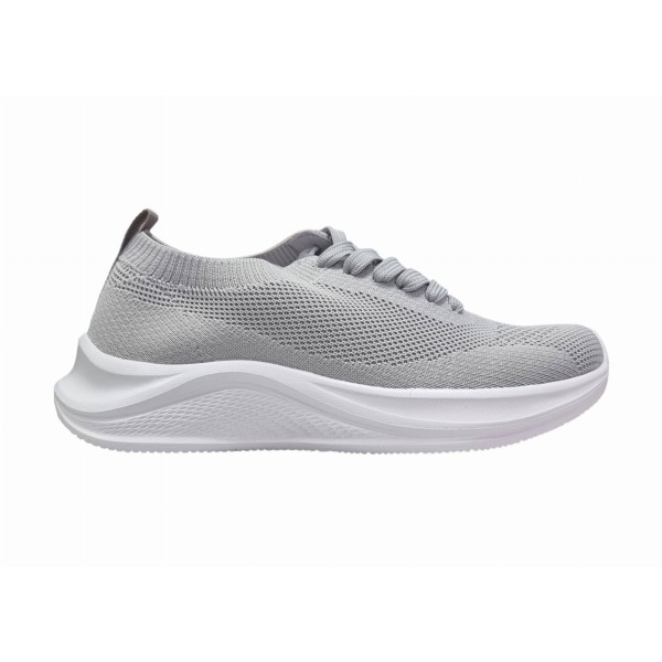Lekkie sneakersy, buty sportowe damskie American Club FH76/24 szare - 1