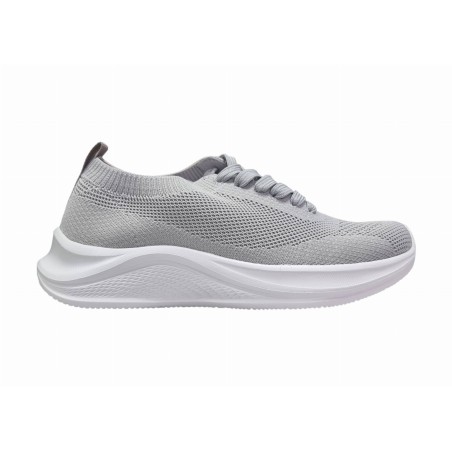 Lekkie sneakersy, buty sportowe damskie American Club FH76/24 szare - 1