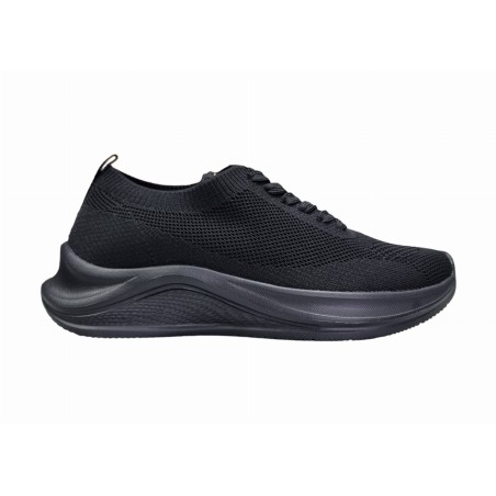 Lekkie sneakersy, buty sportowe damskie American Club FH76/24 czarne - 1