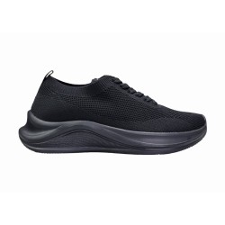Lekkie sneakersy, buty sportowe damskie American Club FH76/24 czarne - 1