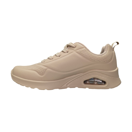 Beżowe damskie sneakersy, sportowe buty Skotnicki 5080 - 2