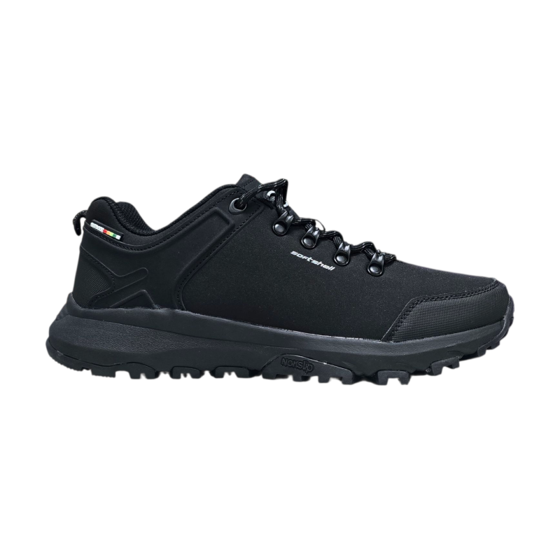 Czarne męskie buty trekkingowe softshell HL134/24 - 1