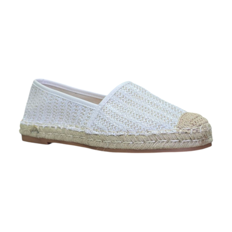 Białe espadryle damskie Goodin NF7489 - 2