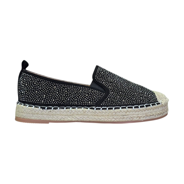 Czarne espadryle damskie Goodin HX7208 - 1
