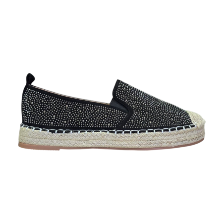 Czarne espadryle damskie Goodin HX7208 - 1