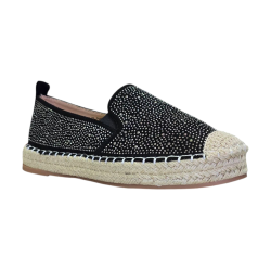 Czarne espadryle damskie Goodin HX7208 - 2
