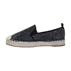 Czarne espadryle damskie Goodin HX7208 - 3