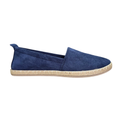 Zamszowe espadryle damskie Potocki 16332 granatowe - 1